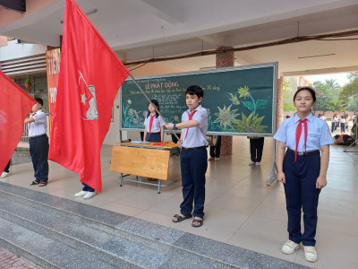 Phát động phong trào “Thiếu nhi Việt Nam thi đua học tập và làm theo 5 điều Bác Hồ dạy” năm học 2024 – 2025